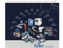 Tablet Screenshot of kellerindustrial.com